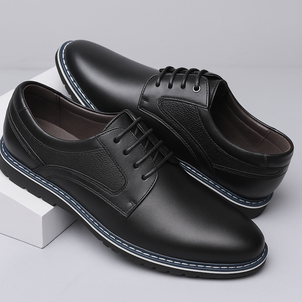 Men’s Classic Derby Shoes – Refined Everyday Lace-Up Design