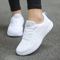 Women's Lace-Up Sneakers with Low-Cut Design and Textured Sole