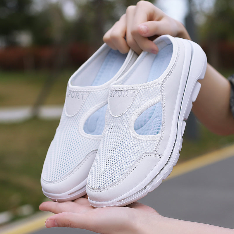 Men’s Slip-On Clog Shoes with Ventilated Upper and Cushioned Sole
