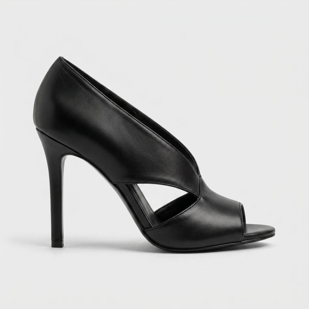 Women’s Cut-Out High Heel Sandals with Open Toe