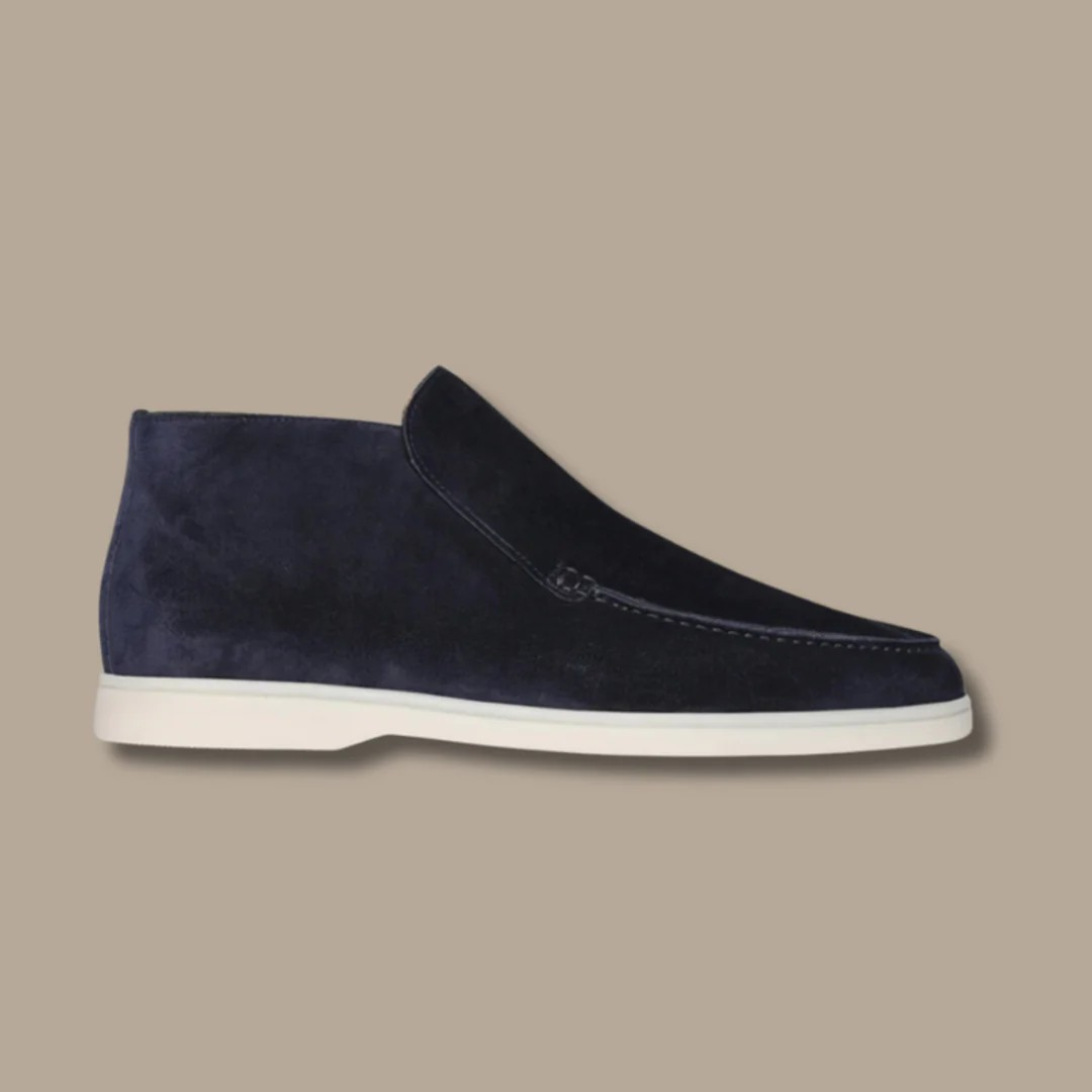 Men’s Refined Slip-On Loafers with Minimal Profile - High Design