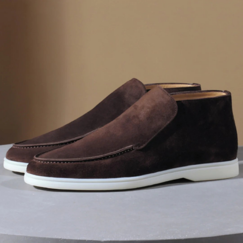 Men’s Refined Slip-On Loafers with Minimal Profile - High Design
