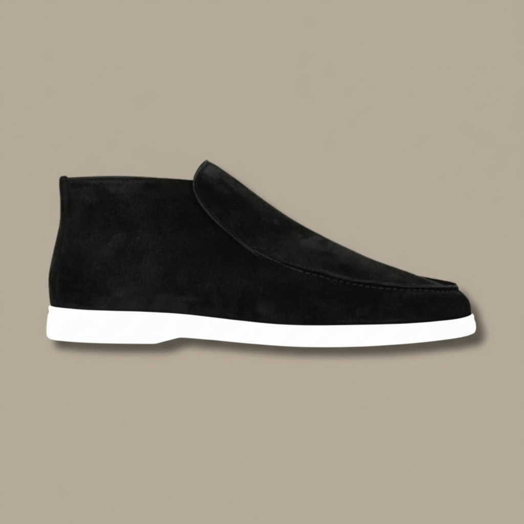Men’s Refined Slip-On Loafers with Minimal Profile - High Design